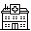 Simple black silhouette of a person running.