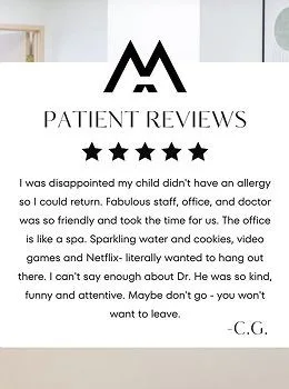 Positive patient review for healthcare service.