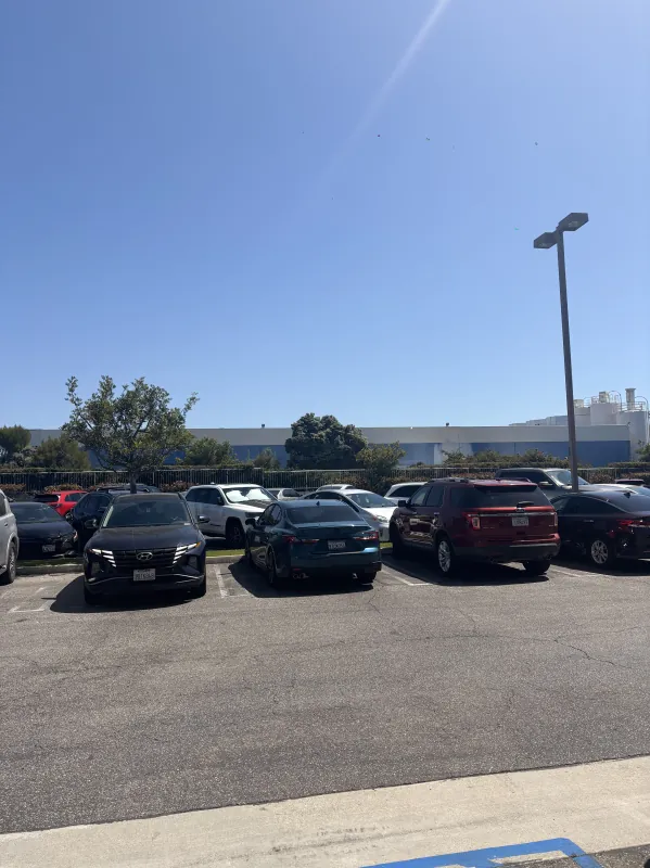 Parking area outside Telo Medical Center near the Modena Health Torrance office.