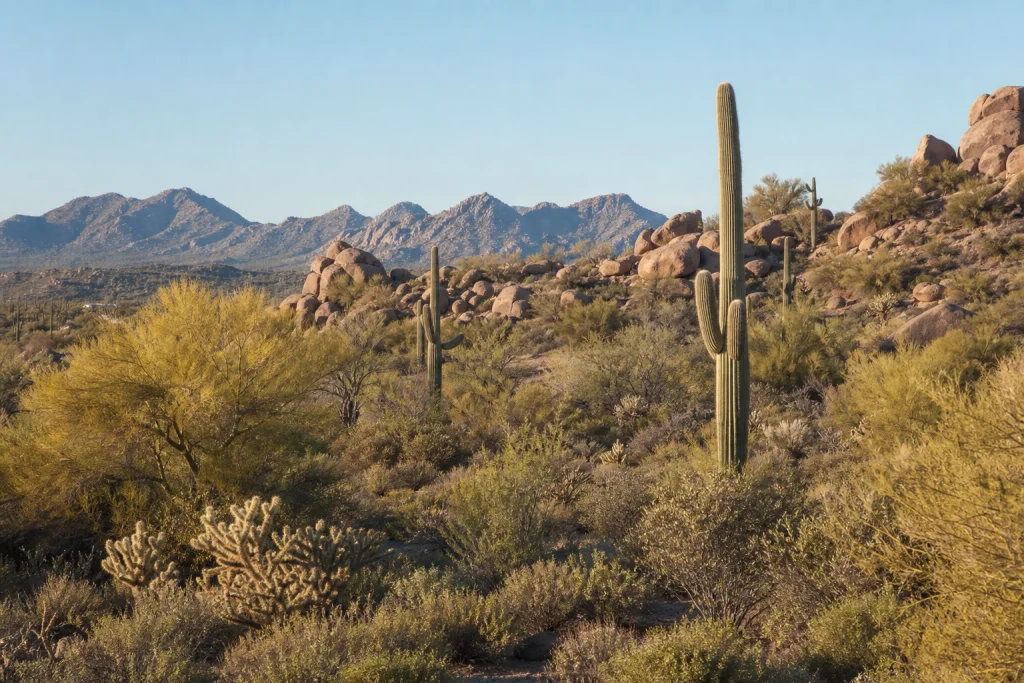 Sonoran Desert landscape near North Scottsdale and Grayhawk.